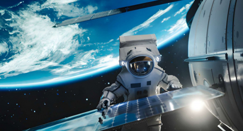 Anil Menon, prima passeggiata spaziale: preparata la Stazione per un nuovo pannello
